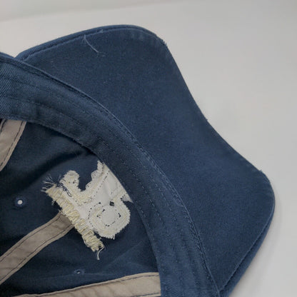 Yellowstone 72 Strapback Hat Blue OS Adjustable Distressed Ouray Sportswear