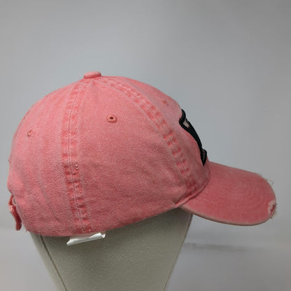 Ron Jon Surf Shop Baseball Cap Pink One Size Beach Sunset Distressed Patch Hat