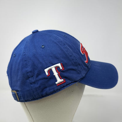 Texas Rangers MLB Titleist Baseball Cap Blue One Size Slideback Hat Cotton Strap