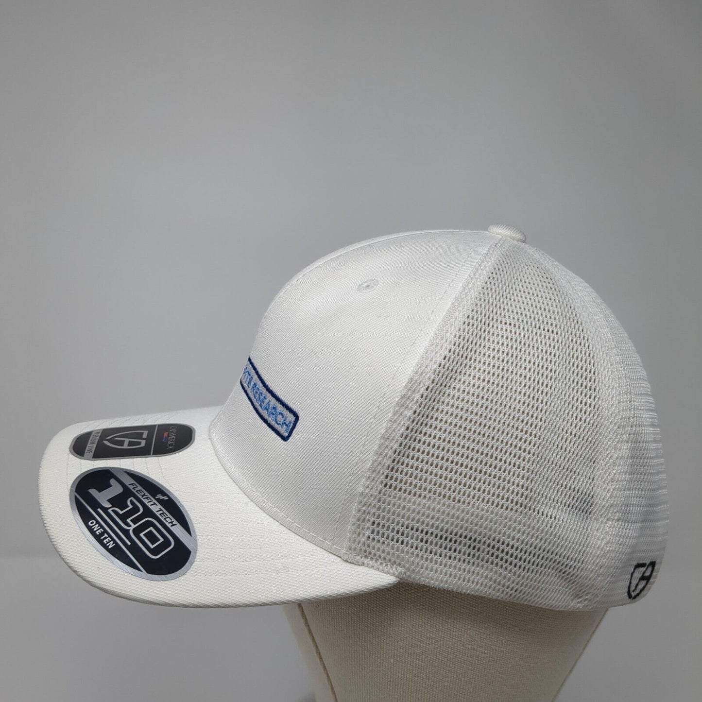 Centro Benefits Research Snapback Trucker Hat White OS 110 Flexfit Cap America