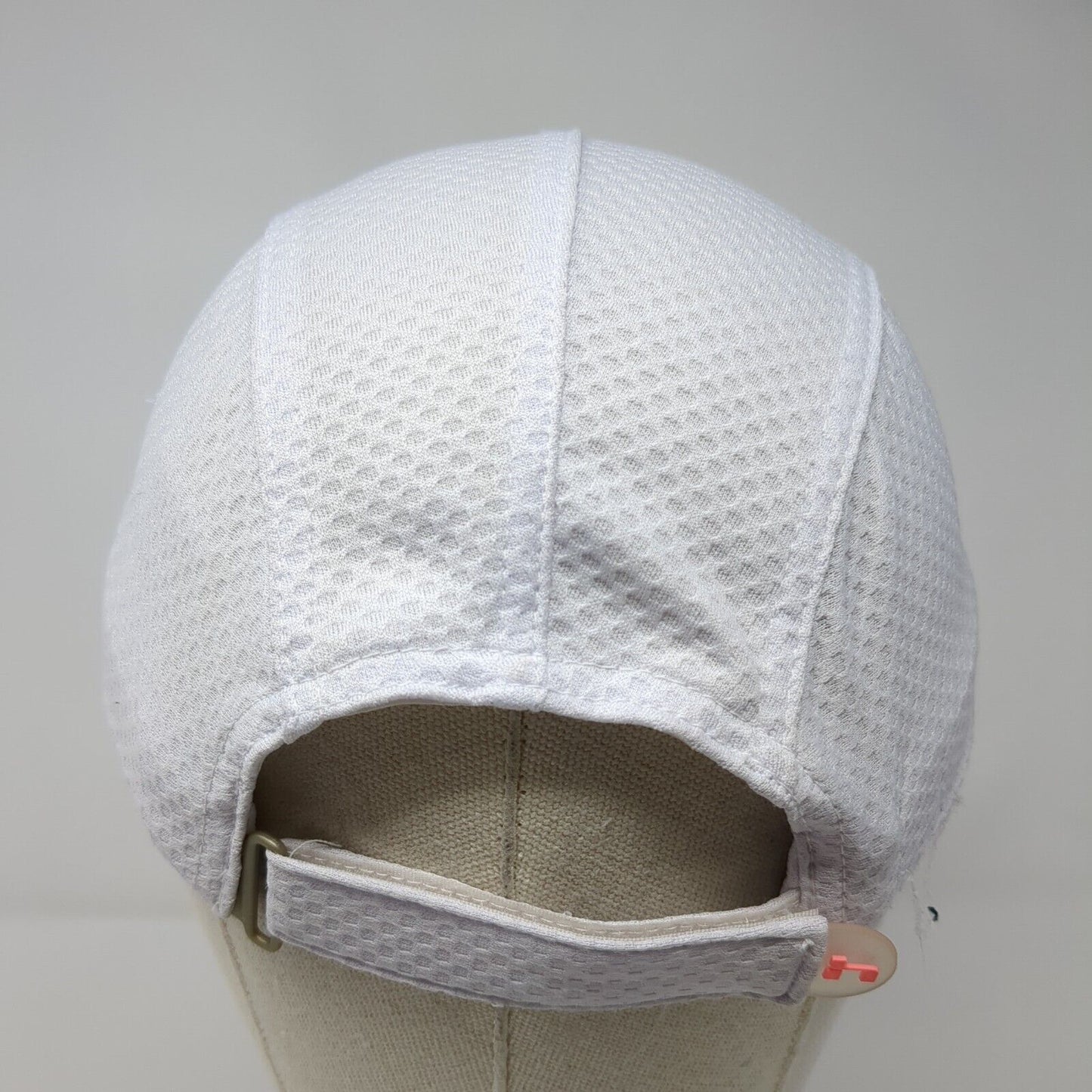 Hind Strapback 5 Panel Hat White One Size Adjustable Solid Outdoor