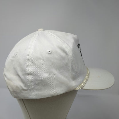 KC 5 Panel White Snapback Official 1998 Shrine Bowl Football Hat Rope Vintage
