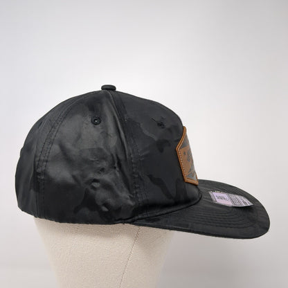 California Republic Snapback Hat Multicolor Camo One Size Adjustable Embroidered