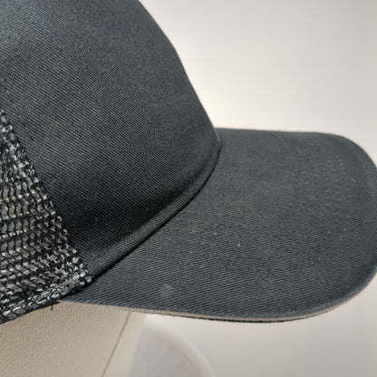 EPR Snapback Trucker Hat Black One Size Adjustable Embroidered Port Authority