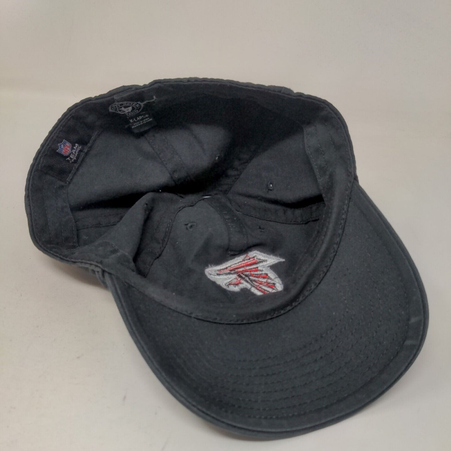 '47 Brand Men's Fitted Hat Black Size XL Embroidered Atlanta Falcons Logo NFL