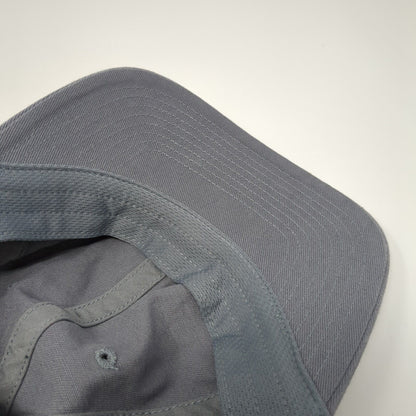 Adidas Aeroready Slideback Hat Gray One Size Adjustable Embroidered 6 Panel