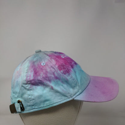 Gelante Slideback Hat Multicolor OSFA Tie Dye Vented Holes 6 Panel Cotton