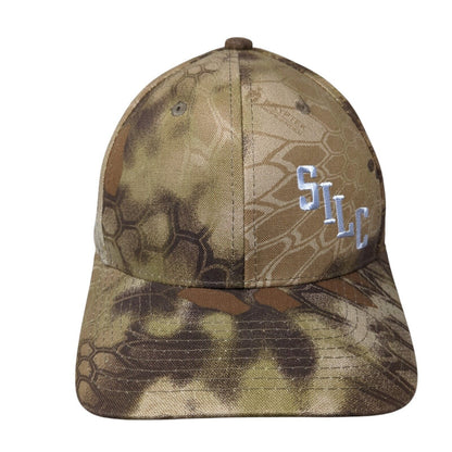 SILC Snapback Hat Camo One Size Adjustable Kryptek Outdoor Cap 6 Panel