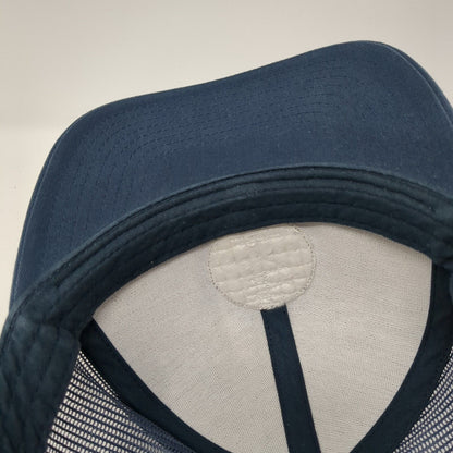 Rip Curl Made For Waves Since 1969 Snapback Trucker Hat Blue OS Mesh Yupoong