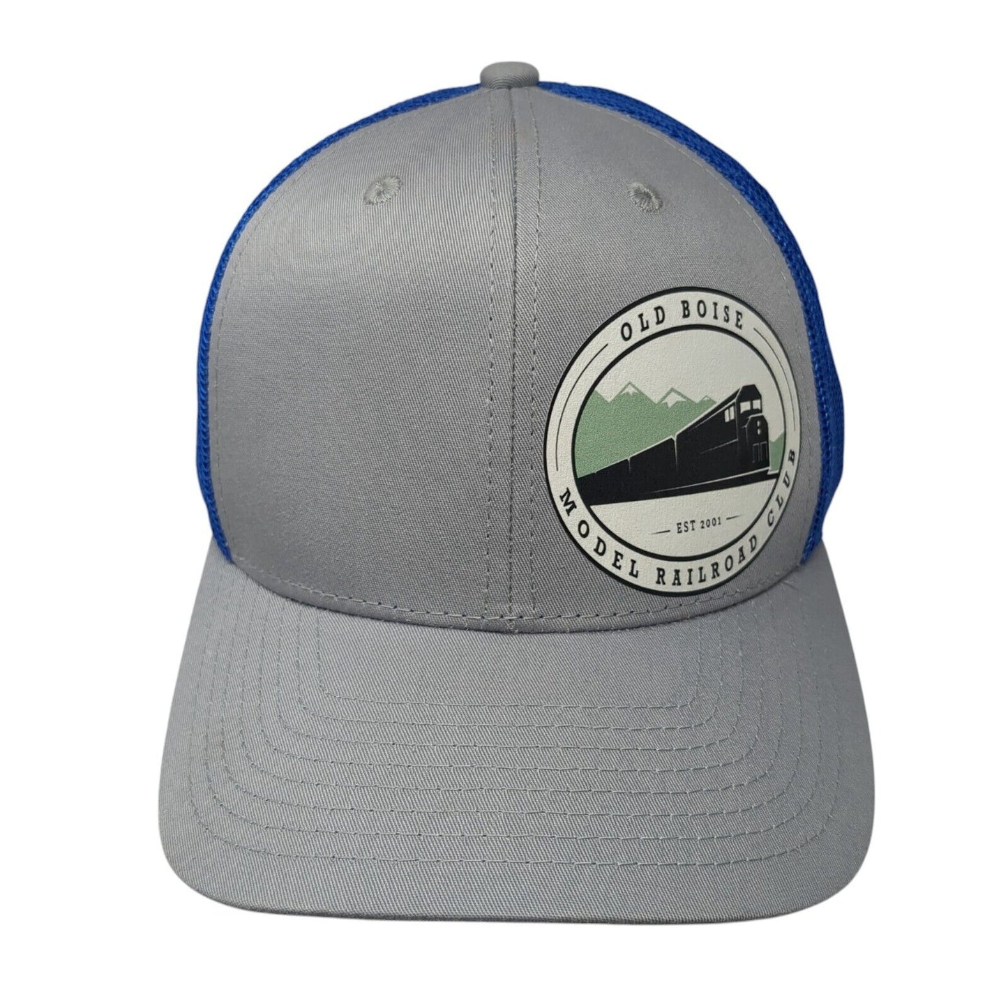 Old Boise Model Railroad Club Snapback Trucker Hat Multi OS Mesh Back Decky