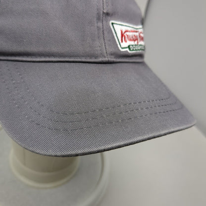 Krispy Kreme Doughnuts Snapback Trucker Hat Gray OSFA Mesh Back