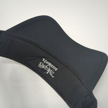 Pinpoint Fungicide Sun Visor Hat Black One Size Adjustable Strap Under Armour