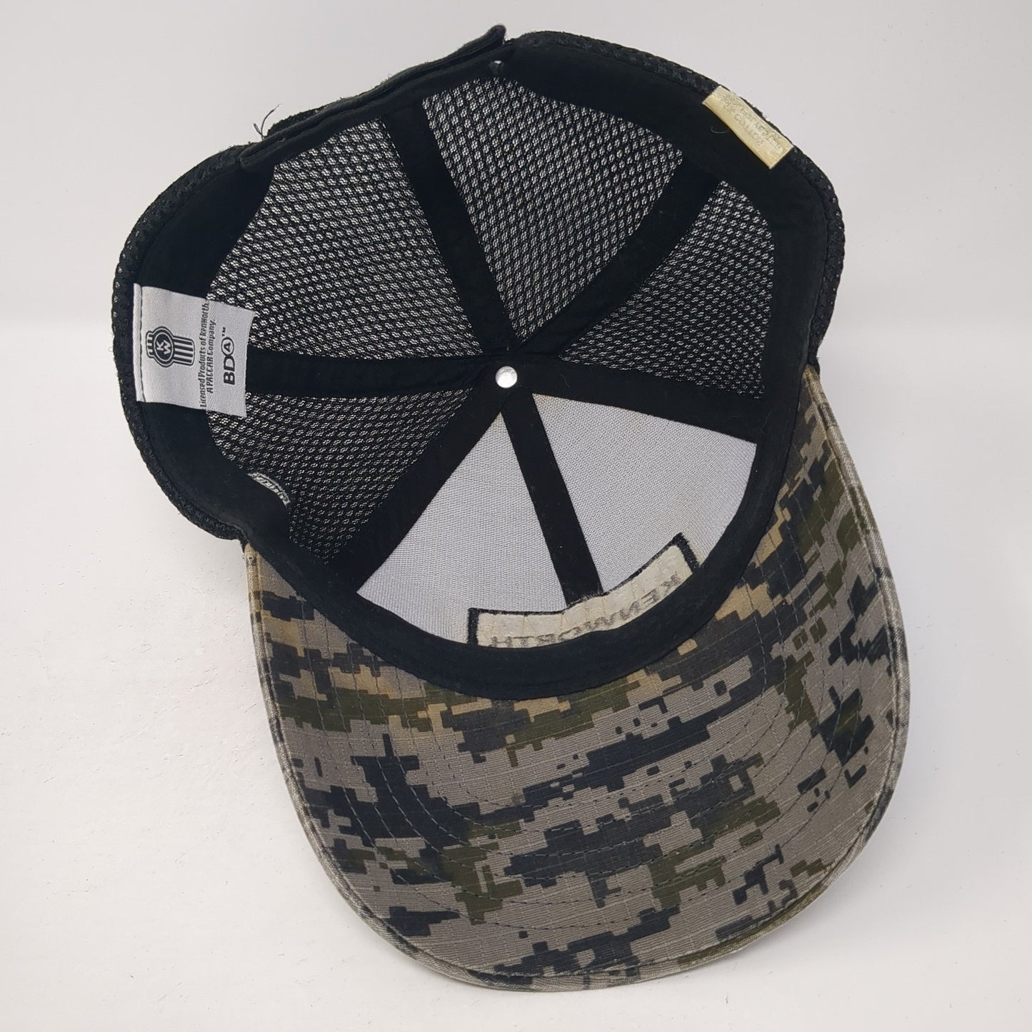 USA Flag Trucker Hat Multicolor One Size Adjustable Patriotic Mesh Back Kenworth