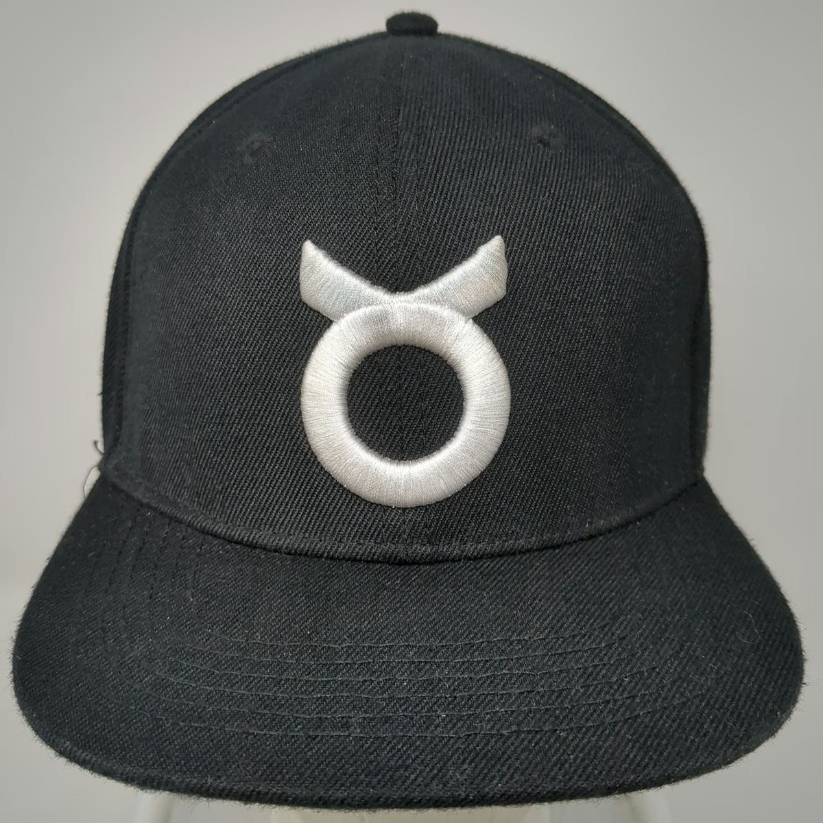 Oxen Snapback Black Hat One Size Bull Horns #GETYOKEDUP Logo Embroidered Gym
