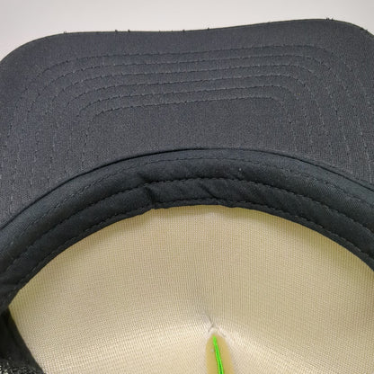 Hawaiian Headwear Trucker Hat Green Black OSFM Aloha Hawaii Mesh Back Snapback