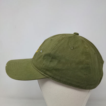 Disney Men's Slideback Hat Green Size OS Winnie the Pooh Embroidered Logo