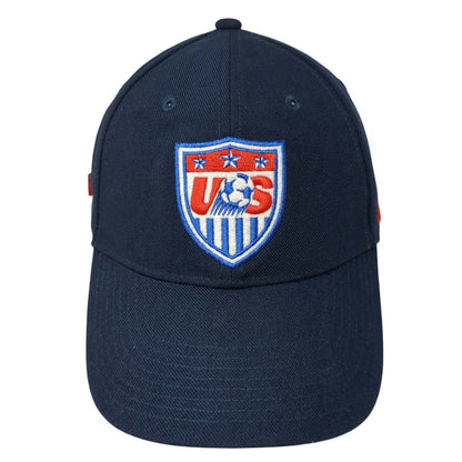 Nike USA National Soccer Team US Soccer Hat Blue Red White One Size Slideback