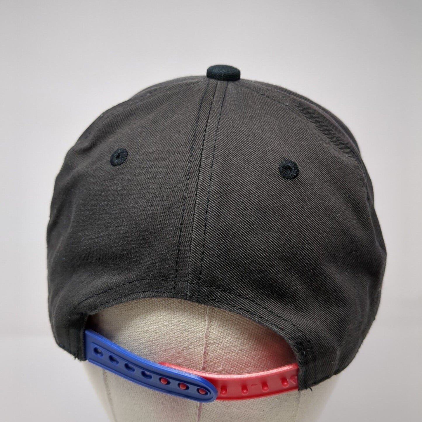 Melonwear Snapback Hat Gray One Size Adjustable Embroidered Colorblock
