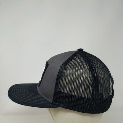 43 Inc Snapback Mesh Back Trucker Hat Black OSFM Adjustable Mission 43