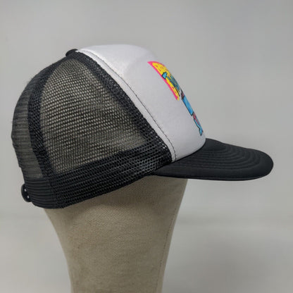 Cobra Men's Snapback Mesh Back Hat Black White OSFM Treasure Island FL Graphic