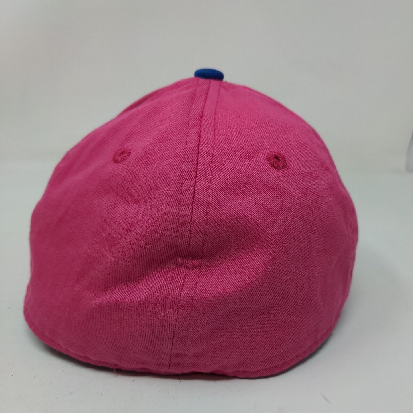 Smiley Funny Face Kids Fitted Hat Pink 3-6 Years Old Vented Holes Emoji H&M