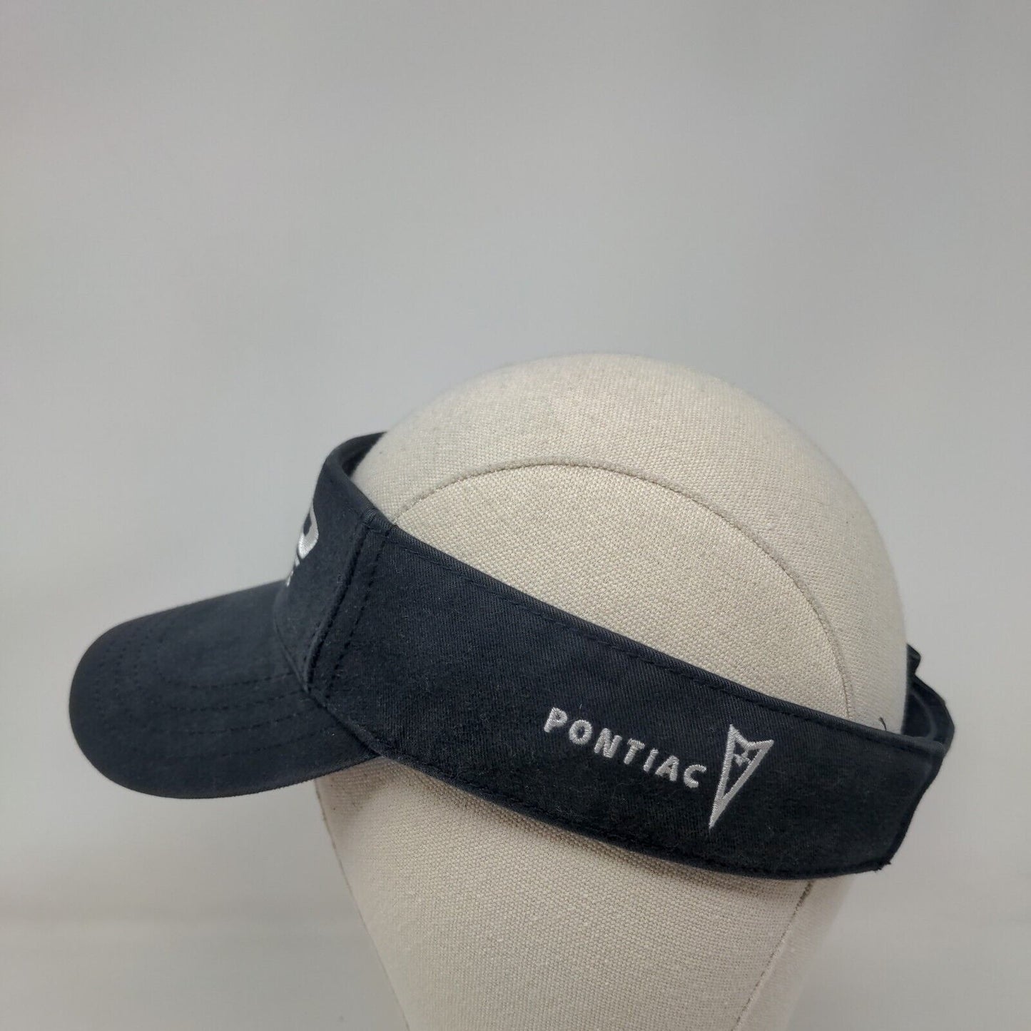 Brine Strapback Sun Visor Cap Hat Blue Embroidered Logo Adjustable