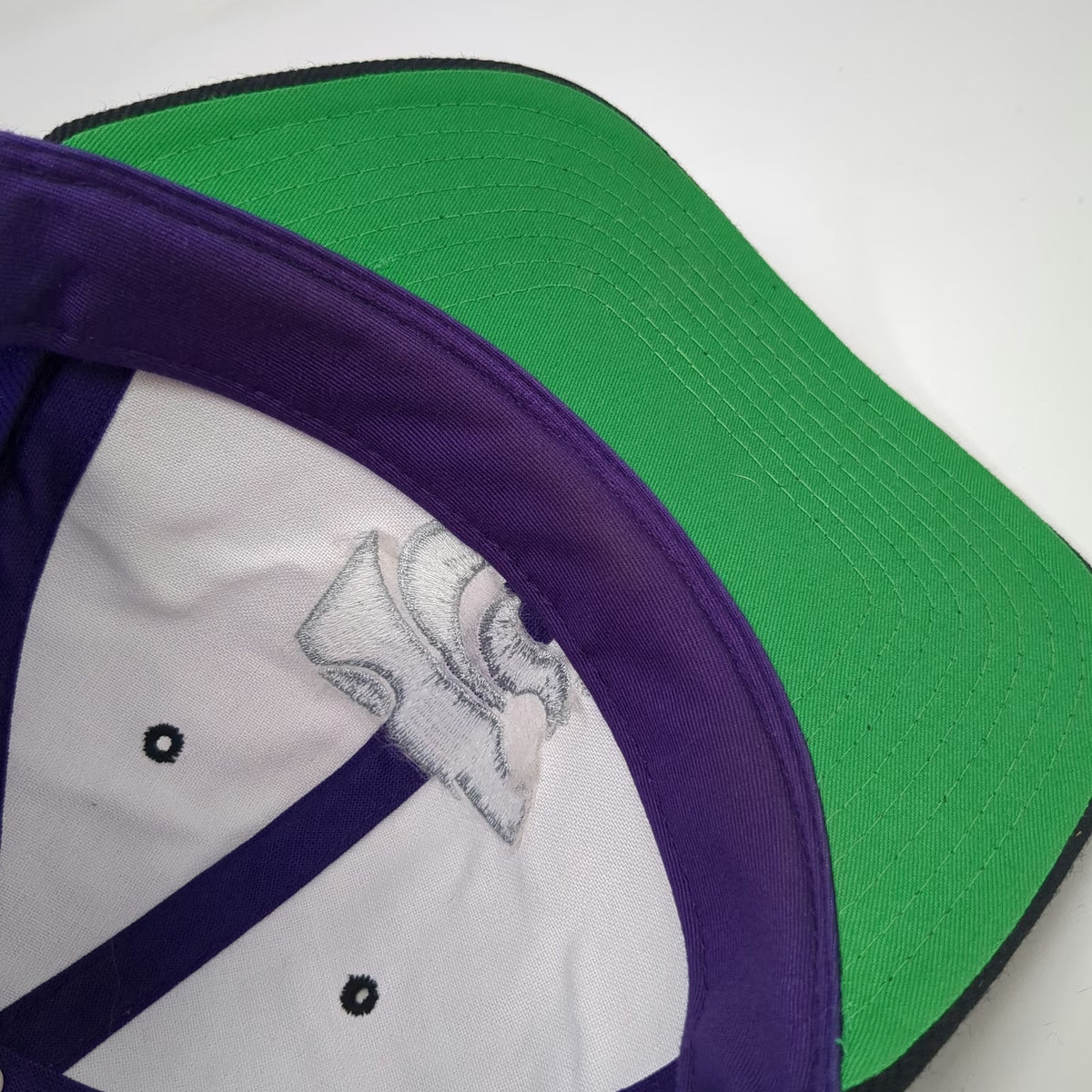 NCAA Kansas State Wildcats Amapro Snapback Hat Purple Black Green One Size Wool