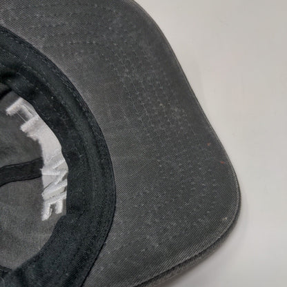 Home Free Oregon Slideback Hat Gray OSFM Embroidered Adjustable Vented Holes