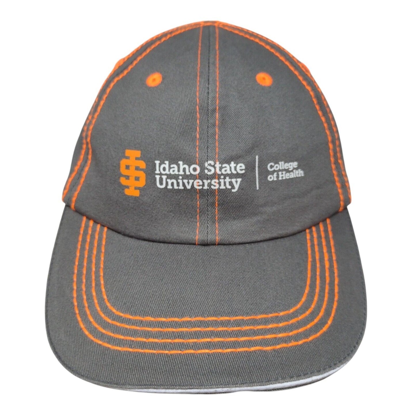 Idaho State University Strapback Hat Gray OSFA Adjustable College of Health NCAA