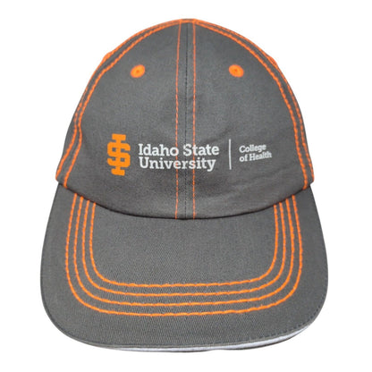 Idaho State University Strapback Hat Gray OSFA Adjustable College of Health NCAA