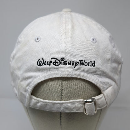 Walt Disney World Minnie Mouse Baseball Cap White One Size Slideback Buckle Hat