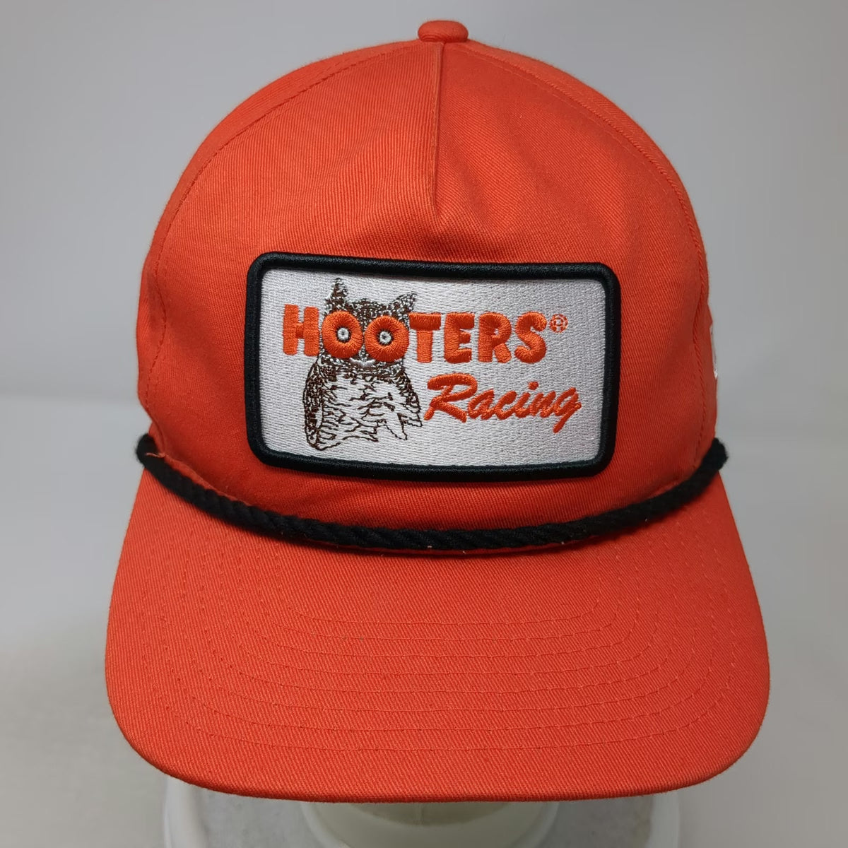 New Era 5 Panel Orange One Size Hooters Racing NASCAR #9 Rope Snapback Green Hat