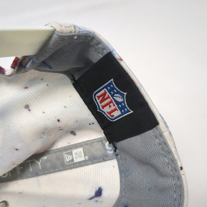 New Era New York Giants NFL Snapback Hat White Red Blue One Size Marble Print