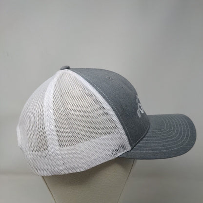 Wright Excavating Inc. Snapback Mesh Back Trucker Hat Gray One Size Richardson