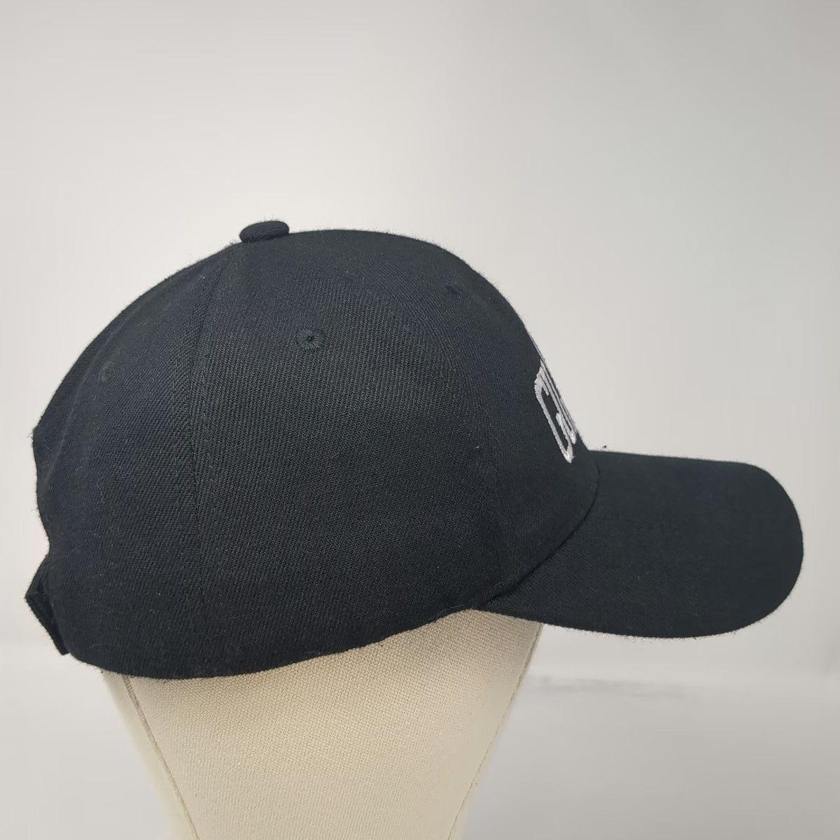 Guatemala Headwear Baseball Cap Black One Size Embroidered Flag Hat Acrylic Wool