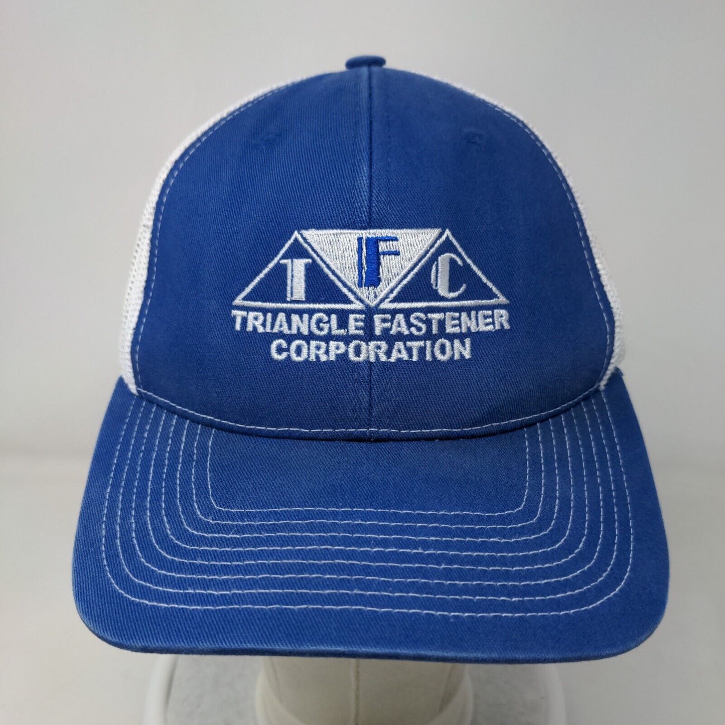 Triangle Fastener Corporation Snapback Trucker Hat Blue Adult Outdoor Cap