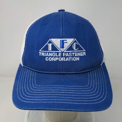 Triangle Fastener Corporation Snapback Trucker Hat Blue Adult Outdoor Cap