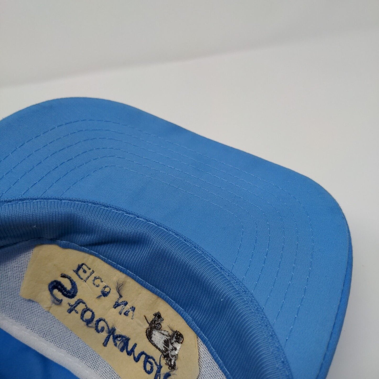 Stockmen's Elco Nv Slideback Hat Blue OSFA Adjustable Embroidered Rope Otto