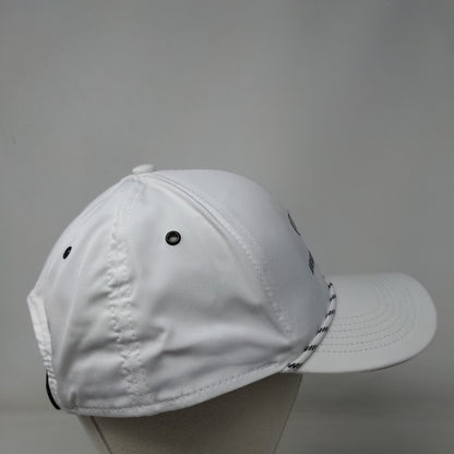 TGH Analytics Hub Strapback Hat White OSFA Adjustable Embroidered Rope Imperial