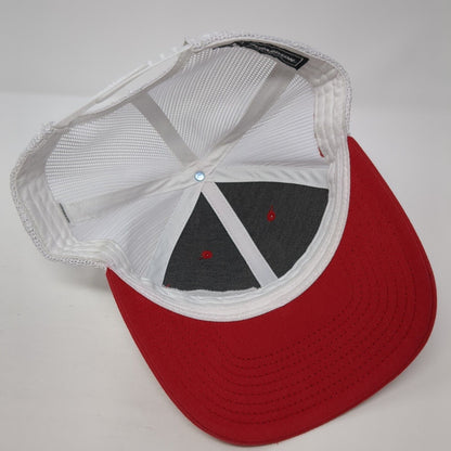 Juniper Hills Country Club 2023 Snapback Trucker Hat Red M/L Mesh Richardson