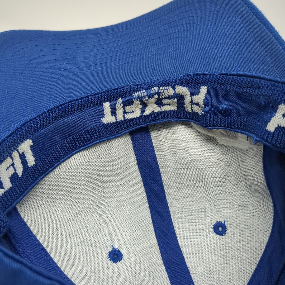 Flexfit Baseball Cap Blue XL Fitted Bodybuilding Fundsy Gather to Give Logo Hat