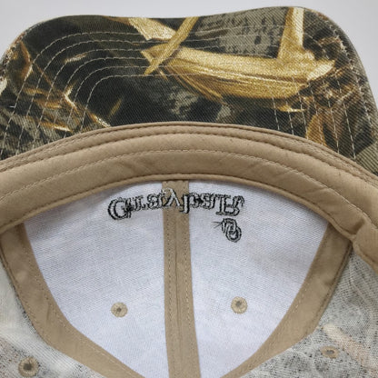 Kati Graybar Camo Baseball Cap Green One Size Slideback Buckle Embroidery Hat