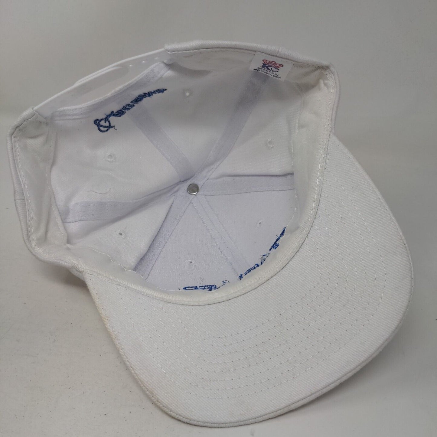 Starliner Boeing Snapback Hat White OSFA Embroidered Adjustable 6 Panel