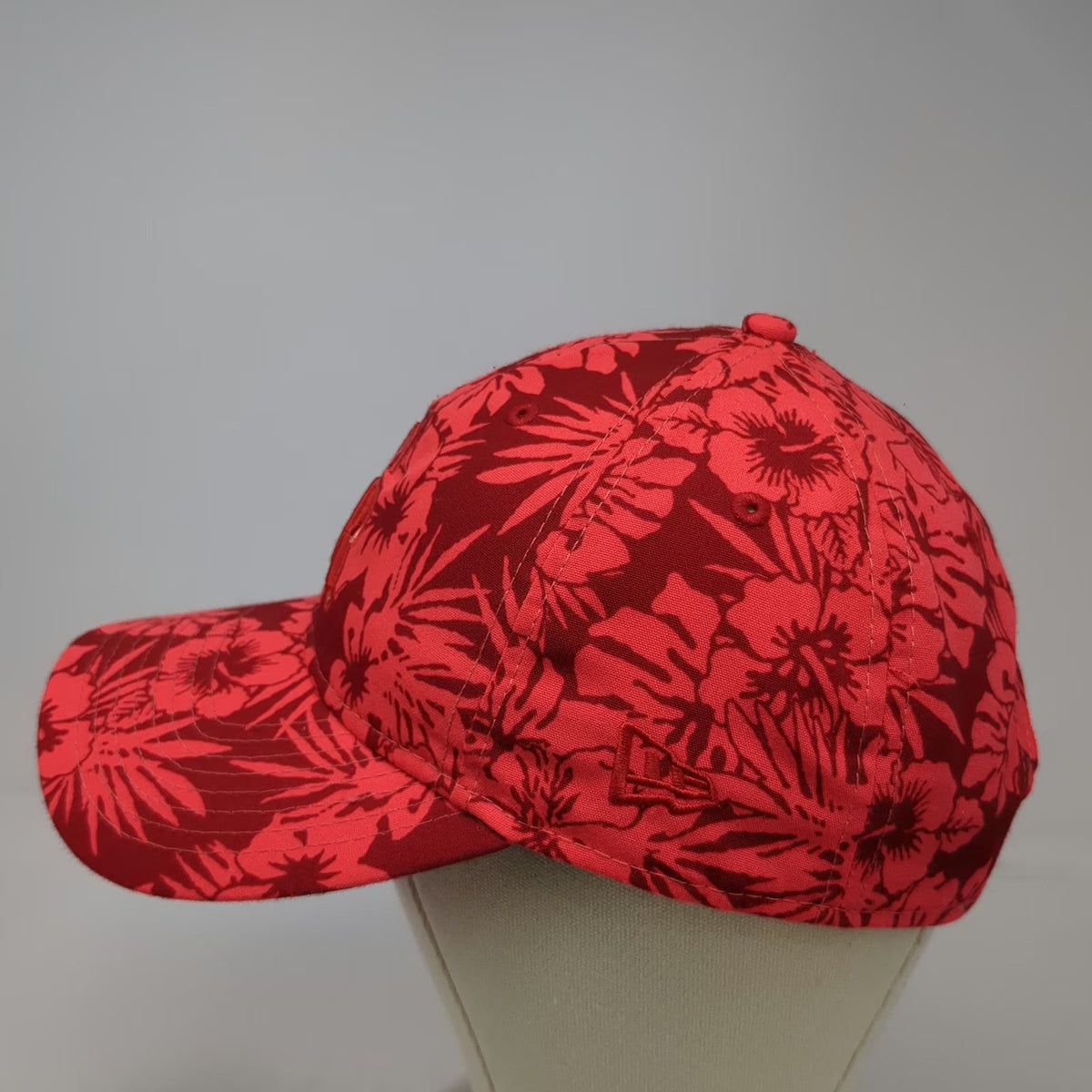 Colorado Rockies MLB New Era Snapback Red One Size Floral Hibiscus 9TWENTY Hat