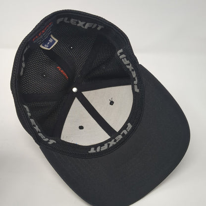 Larry H Miller Subaru Boise Baseball Cap Black Medium Mesh Back Flexfit Yupoong