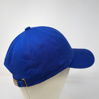 Six Flags Baseball Cap Blue One Size Embroidered 100 Emoji Adjustable Strap Hat
