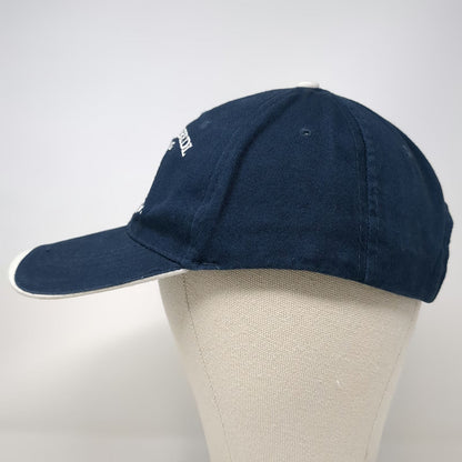 Hit Wear Baseball Cap Blue White One Size Logging Truck Grand Ronde Oregon Hat