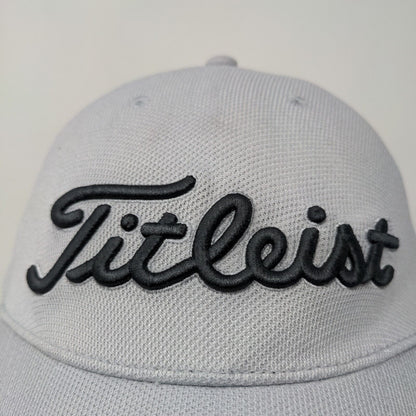 Titleist Men's Slideback Hat Gray Embroidered Pro V1 Logo Polyester