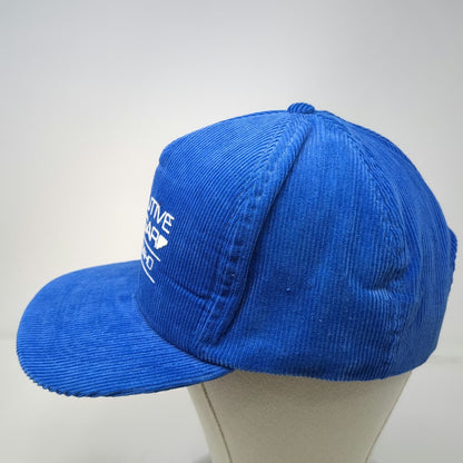 Sportcap 5 Panel Blue One Size Hat Executive Hangar Boise Idaho Corduroy