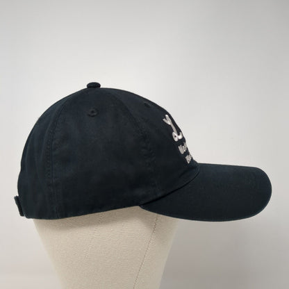 L&L Mechanical Inc Blackfoot ID Strapback Hat Black OS Adjustable Embroidered